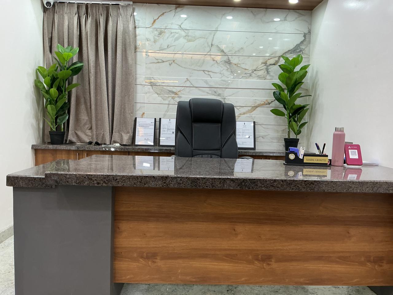 Saaral Granites office desk